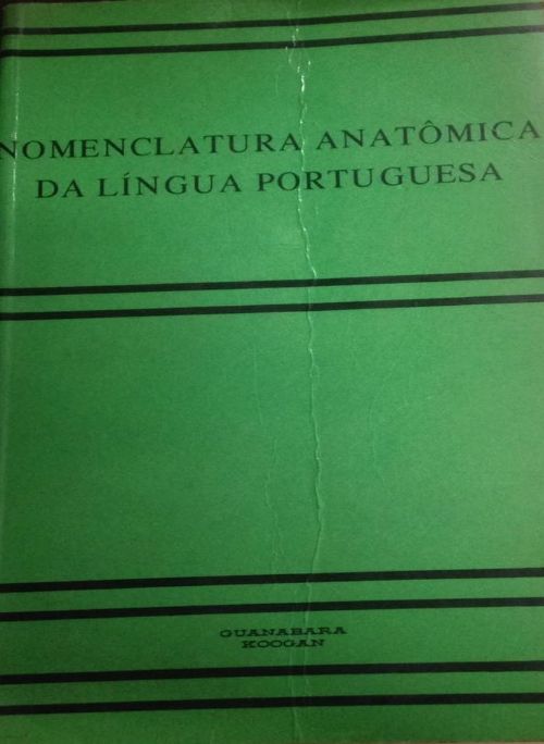 Nomenclatura anatômica da língua portuguesa