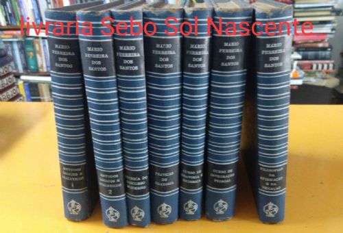coleção mario ferreira dos santos 7 volumes