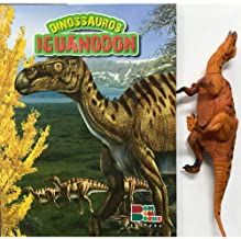 Iguanodon - Livro ilustrado com miniatura articulada