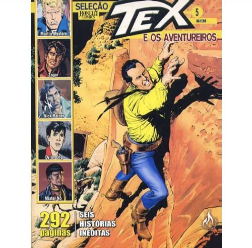 Nº 5 Tex e Os Aventureiros