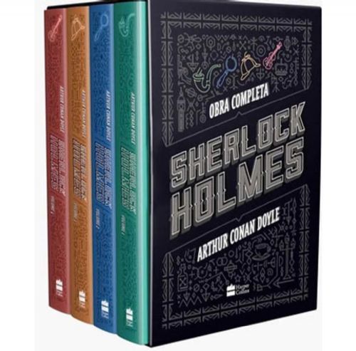 Obra completa Sherlock Holmes - 4 Volumes