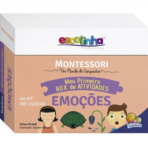 Montessori Meu Primeiro Box de Atividades - Emoções