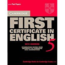 cambridge first certificate in english