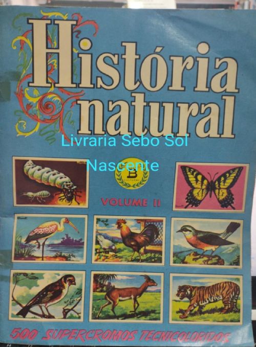 Album de Figurinhas Historia Natural II