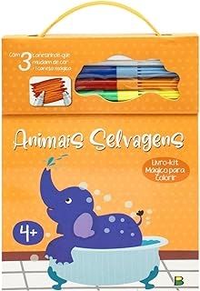 Animais Selvagens - Livro-kit Mágico para Colorir