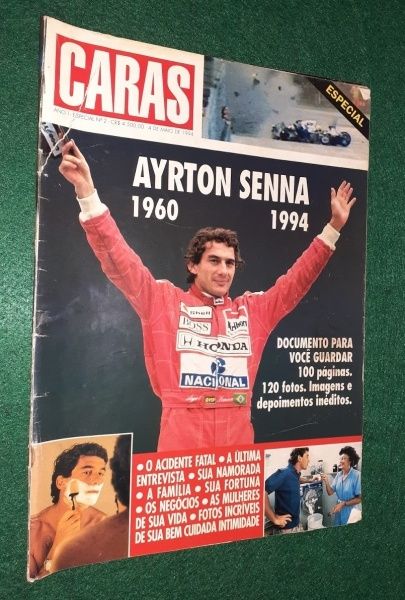 Revista Caras Ano 1 Nº 2 - Especial Ayrton Senna 1960 - 1994